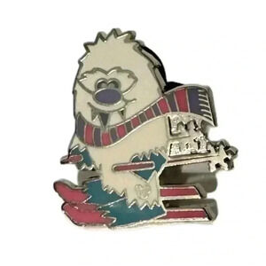 Disney 2011 Hidden Mickey Cute Yeti Skiing AUTHENTIC Collectible Pin